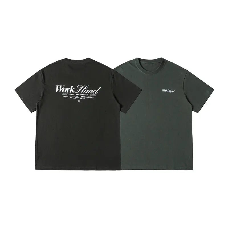 Oversized Graphic Streetwear T-Shirt – Unisex Casual Cotton Blend Tee RYVNT