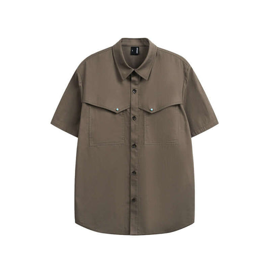Cargo Short Sleeve Button Up
